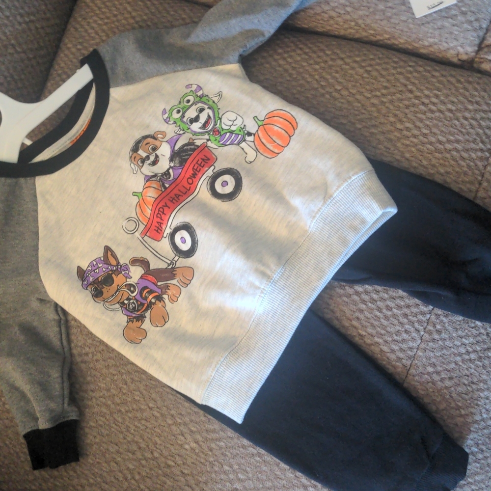Paw patrol Halloween sweat suit
